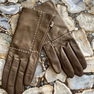 Nine West: Genuine leather lining gloves